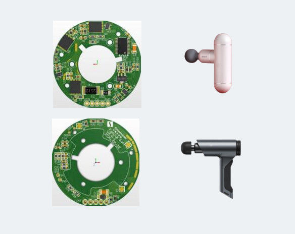 Wytwarzanie PCB do szczotkowanego silnika Fascia Gun wspiera indukcyjną nieindukcyjną kontrolę fal kwadratowych