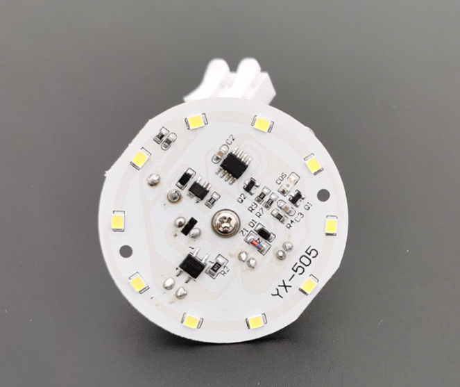 PCBA z 10 diodami LED i łącznikiem USB do wykrywania głosu i światła zintegrowane światło sufitowe, wsparcie montażu magnetycznego
