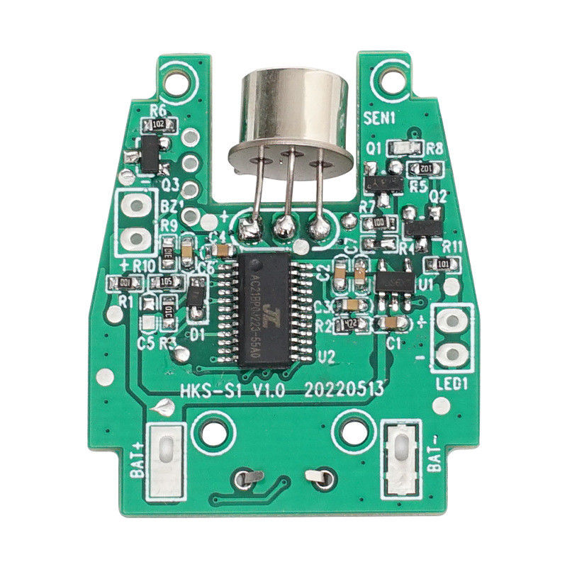 FR-4 Flex PCB Fabrication For Alcohol Tester Twardy PCB bez ołowiu HASL VO Płyty żywica fenolowa