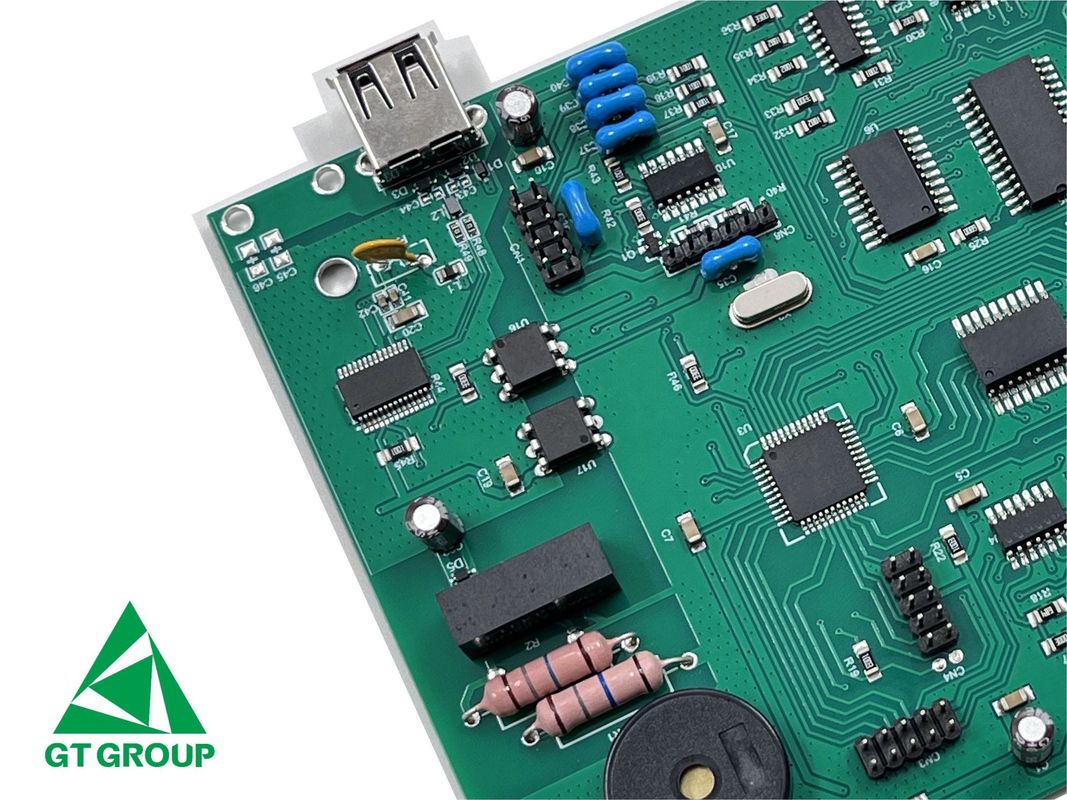 PCBA Płyty główne stosowane w medycynie elektronicznej drukowanej tablicy obwodowej 1.60mm 2L 1/1oz Green Solder Mask HASL(LF