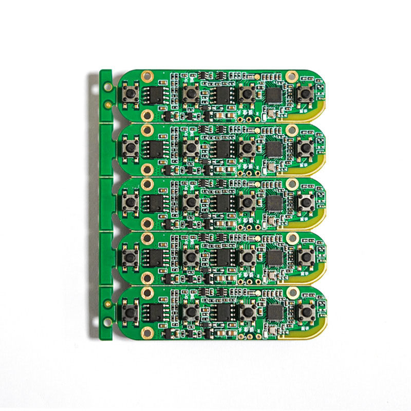 Certyfikat UL 1.58mm 2 warstwy 49805 otwory FR-4 1.60mm Skończony 170 Tg Wartość PCBA System Produkt