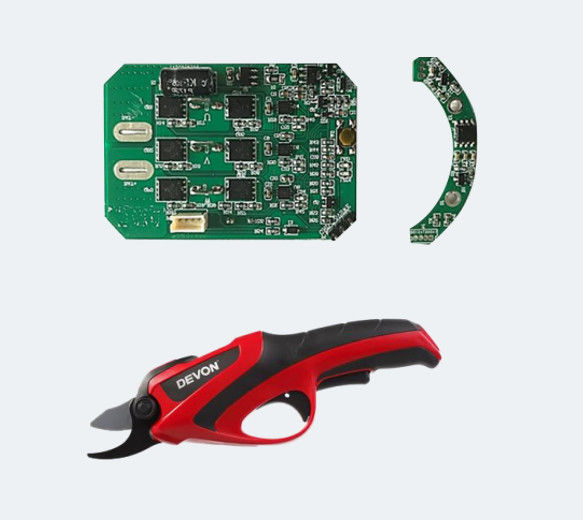 Nożyczki elektryczne Rozwiązania Narzędzia ogrodnicze Produkcja prototypów PCB